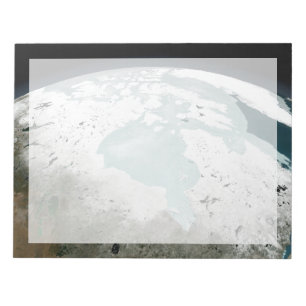Hudson Bay Sea Ice On April 29, 2006. Notepad