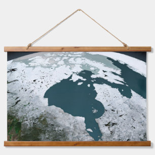 Hudson Bay Sea Ice On November 14, 2005. Hanging Tapestry