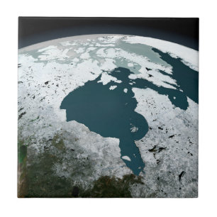 Hudson Bay Sea Ice On November 14, 2005. Tile