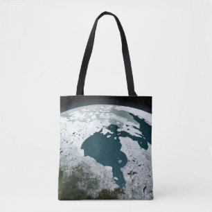 Hudson Bay Sea Ice On November 14, 2005. Tote Bag