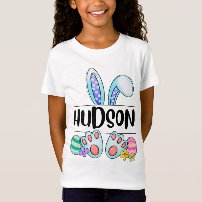 Hudson Easter Bunny  T-Shirt (Front)