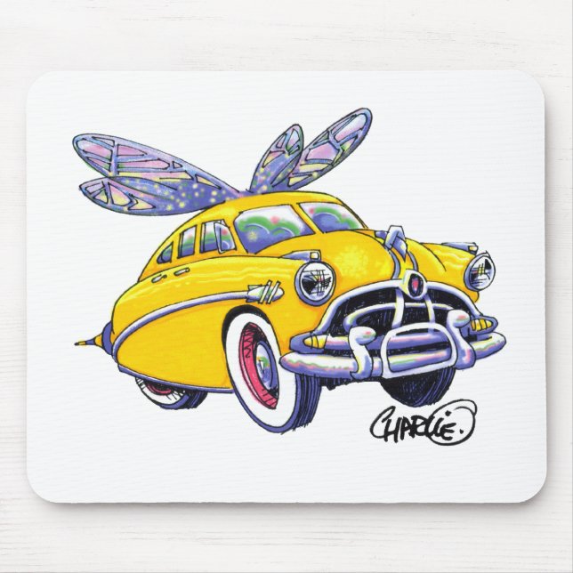 Hudson Hornet Mouse Pad (Front)