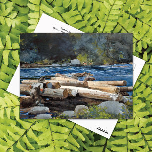 Hudson River Adirondacks Winslow Homer Postcard