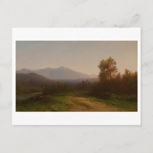 Hudson River Landscape, c.1860-5 (oil on canvas) Postcard