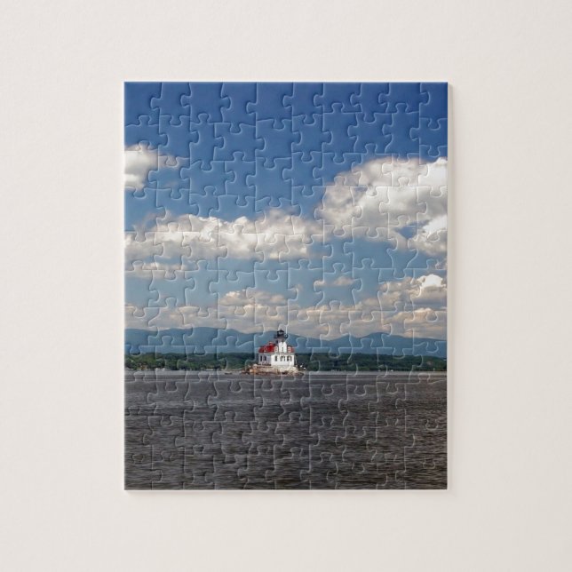 Hudson River Lighthouse Jigsaw Puzzle (Vertical)