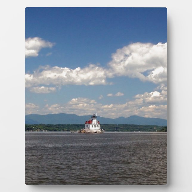 Hudson River Lighthouse Plaque (Front)