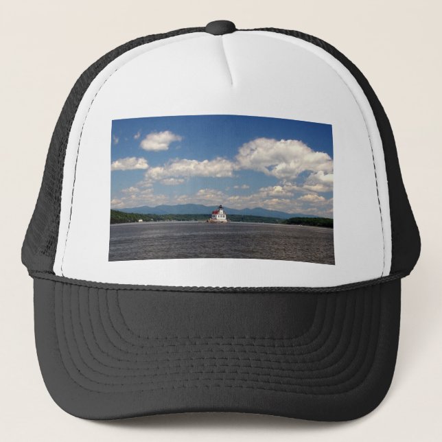 Hudson River Lighthouse Trucker Hat (Front)