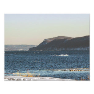 Hudson River Thaw Photo Print