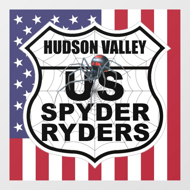 Hudson Valley Chapter - Decal Flag & Logo (Sheet)