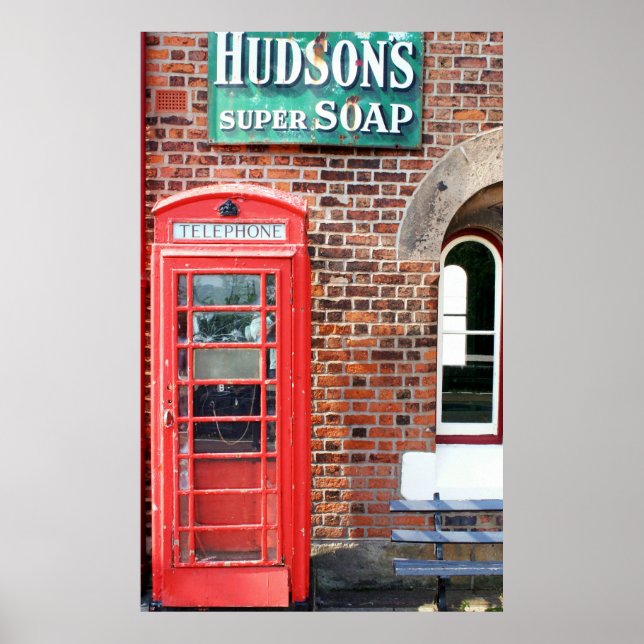 Hudson's Super Soap Sign (Front)