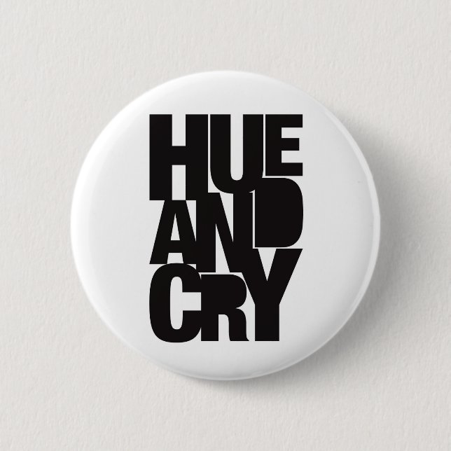 Hue and Cry - Badge (Front)