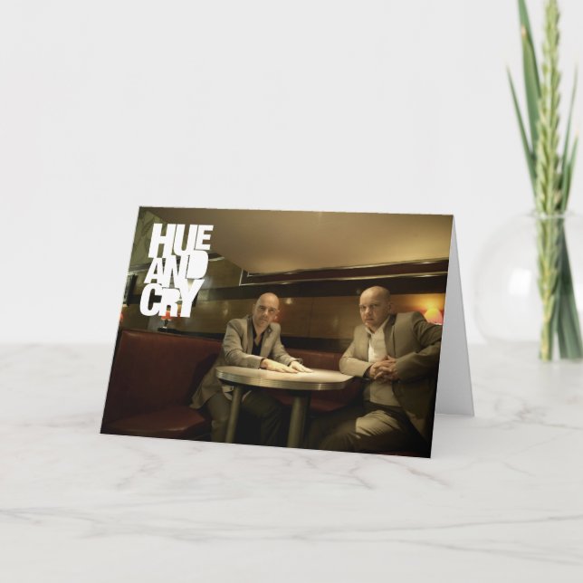 Hue and Cry - Greeting Card (Front)