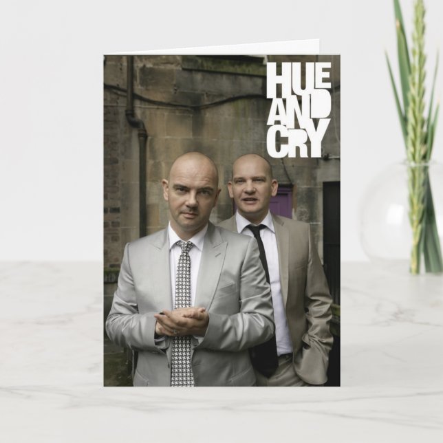 Hue and Cry - Greeting Card (Front)
