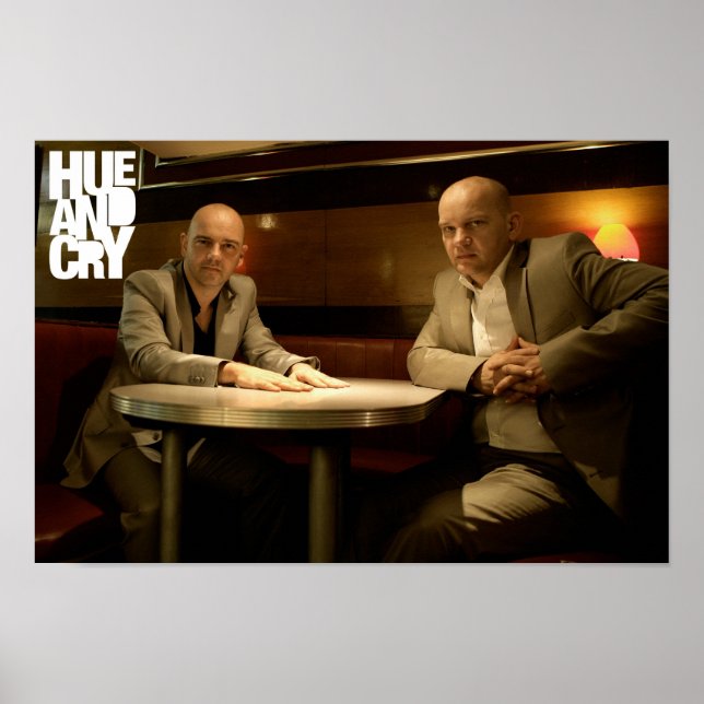 Hue and Cry - Poster (Cafe) (Front)