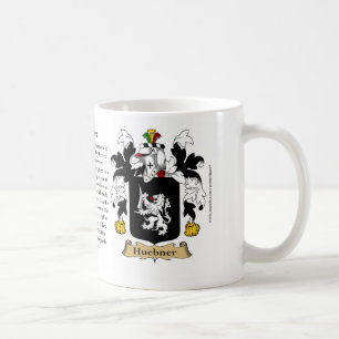 Huebner, the Origin, the Meaning and the Crest Coffee Mug