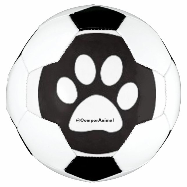 Huella de animal soccer ball (Front)