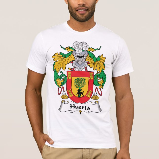 Huerta Family Crest T-Shirt (Front)