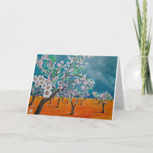Huerto de Almendros Painting by Alfred Fox Card