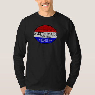 Hueston Woods State Park Ohio Oh Patriotic T-Shirt