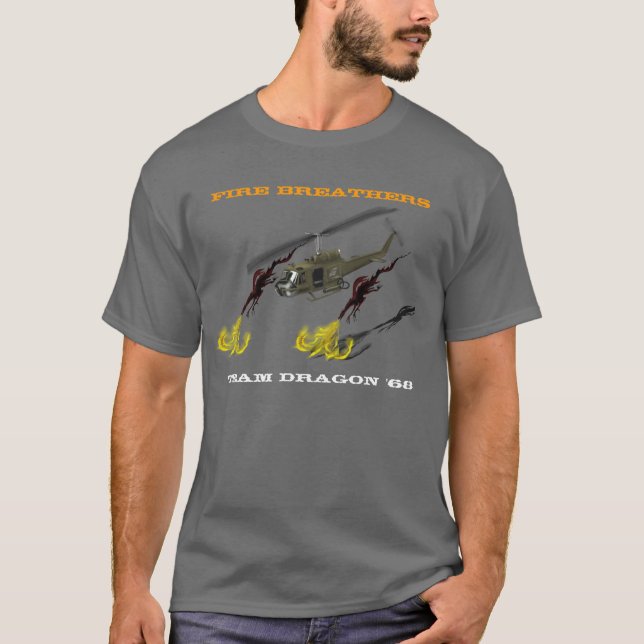 Huey Gunship Tee Shirt (Front)