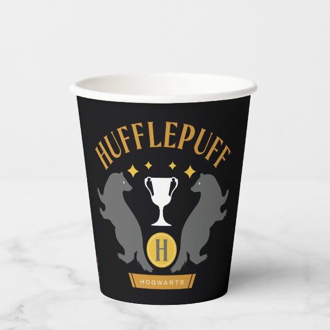 HUFFLEPUFF™ Badger and Cup House Pride Graphic (Front)