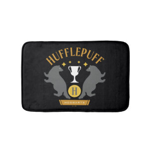 HUFFLEPUFF™ Badger and Cup House Pride Graphic Bath Mat