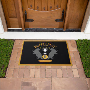 HUFFLEPUFF™ Badger and Cup House Pride Graphic Doormat