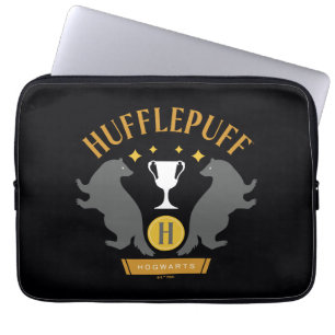 HUFFLEPUFF™ Badger and Cup House Pride Graphic Laptop Sleeve