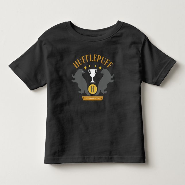 HUFFLEPUFF™ Badger and Cup House Pride Graphic Toddler T-Shirt (Front)