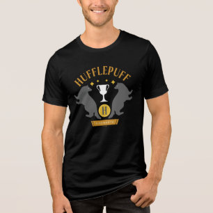 HUFFLEPUFF™ Badger and Cup House Pride Graphic Tri-Blend Shirt