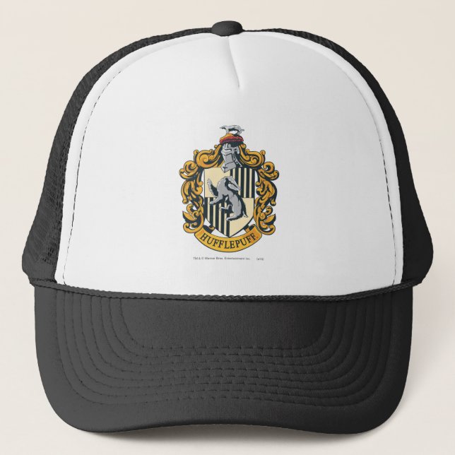 Hufflepuff Crest 2 Trucker Hat (Front)