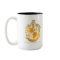Hufflepuff Crest - Splattered