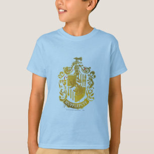 Hufflepuff Crest - Splattered T-Shirt