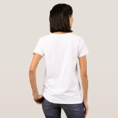 Hufflepuff Crest - Splattered T-Shirt (Back Full)
