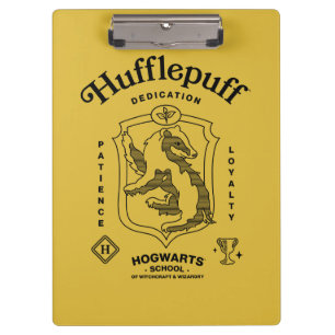 HUFFLEPUFF™ Dedication Patience Loyalty Crest Clipboard