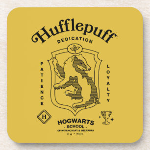HUFFLEPUFF™ Dedication Patience Loyalty Crest Coaster