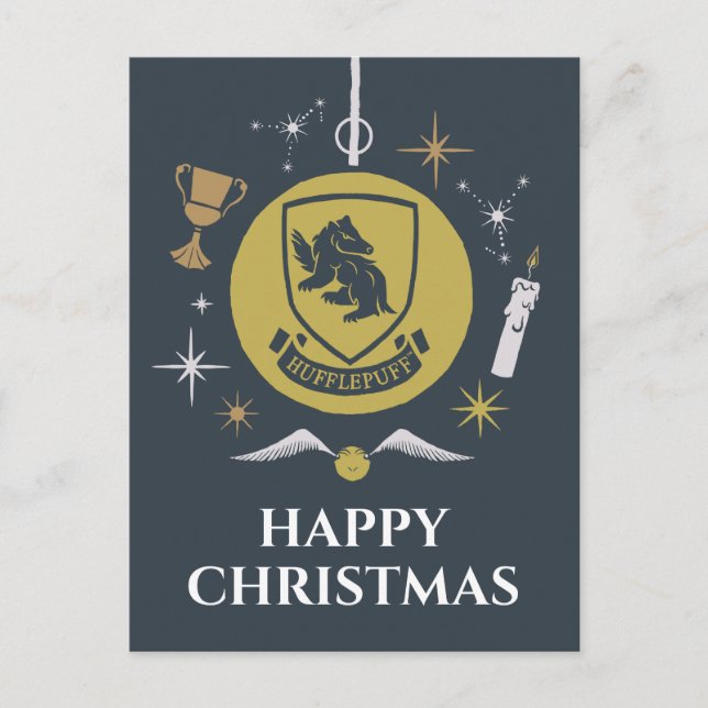 HUFFLEPUFF™ Holiday Bauble Graphic (Front)