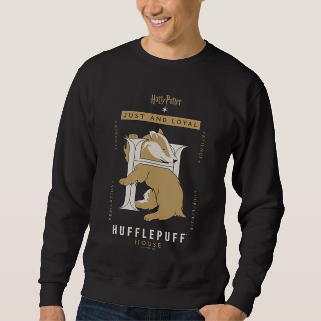 HUFFLEPUFF™ House Just And Loyal Sweatshirt (Front)