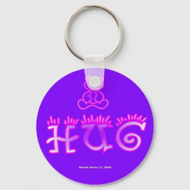 Hug (3a1) Keychain (Front)