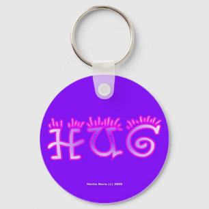 Hug (4a) Keychain