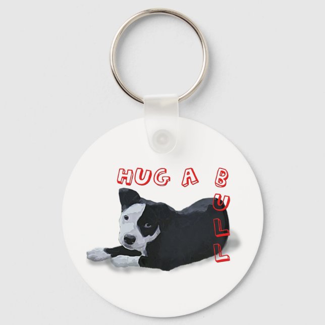 Hug-A-Bull Key Ring (Front)