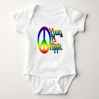 hug a hippie baby bodysuit