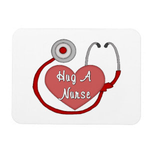 Hug A Nurse Magnet