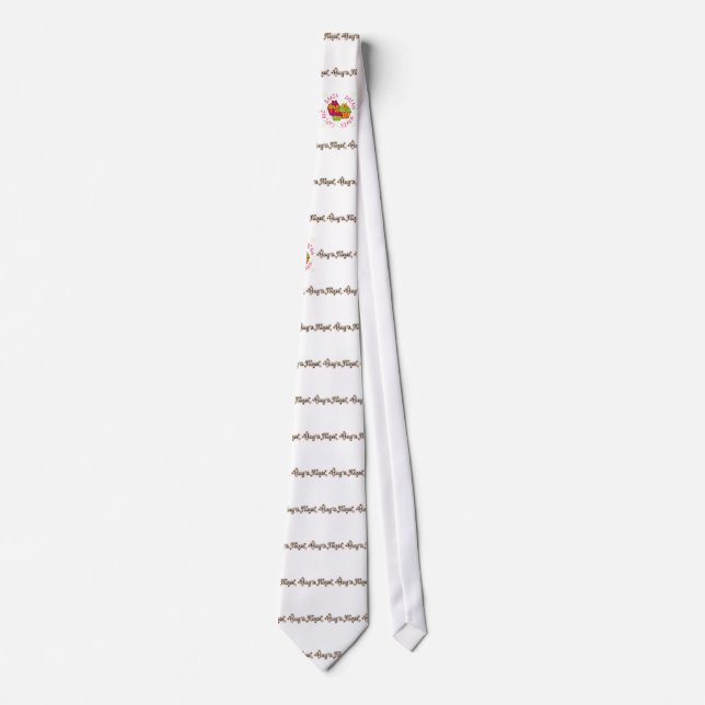 Hug a Nurse T-shirts and Gifts Tie (Front)