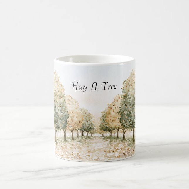 Hug A Tree Coffee Mug (Center)