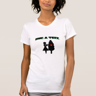 Hug A Tree w/ Hearts T-Shirt