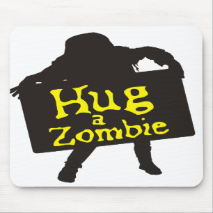 Hug a Zombie Mousepad