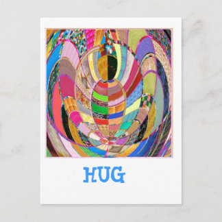 HUG - an artistic presentation Postcard