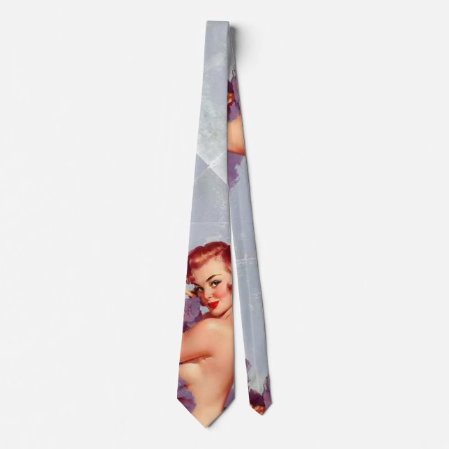 Hug around the neck tie (Front)