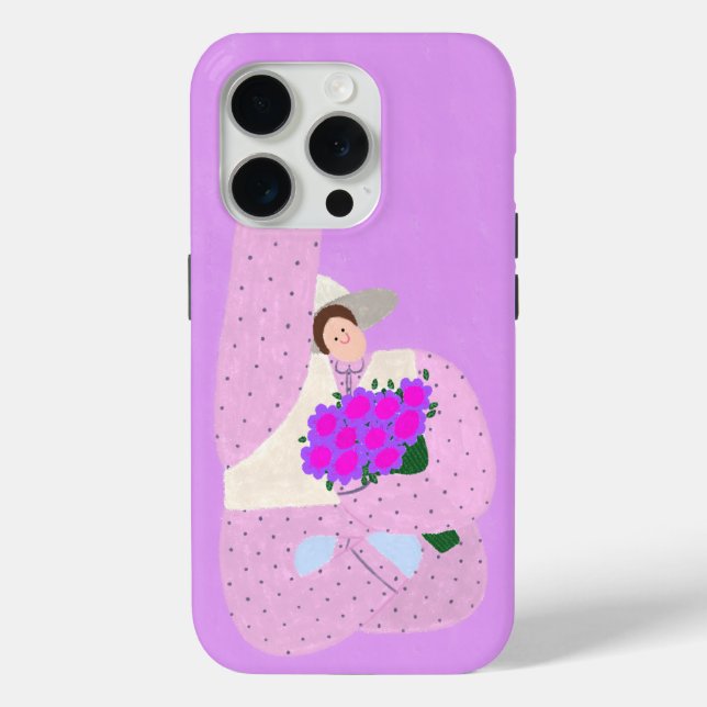 Hug flowers Case-Mate iPhone case (Back)